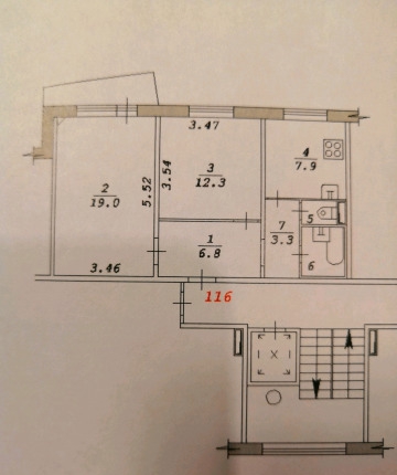 ул. Горский микрорайон, д.54 №1